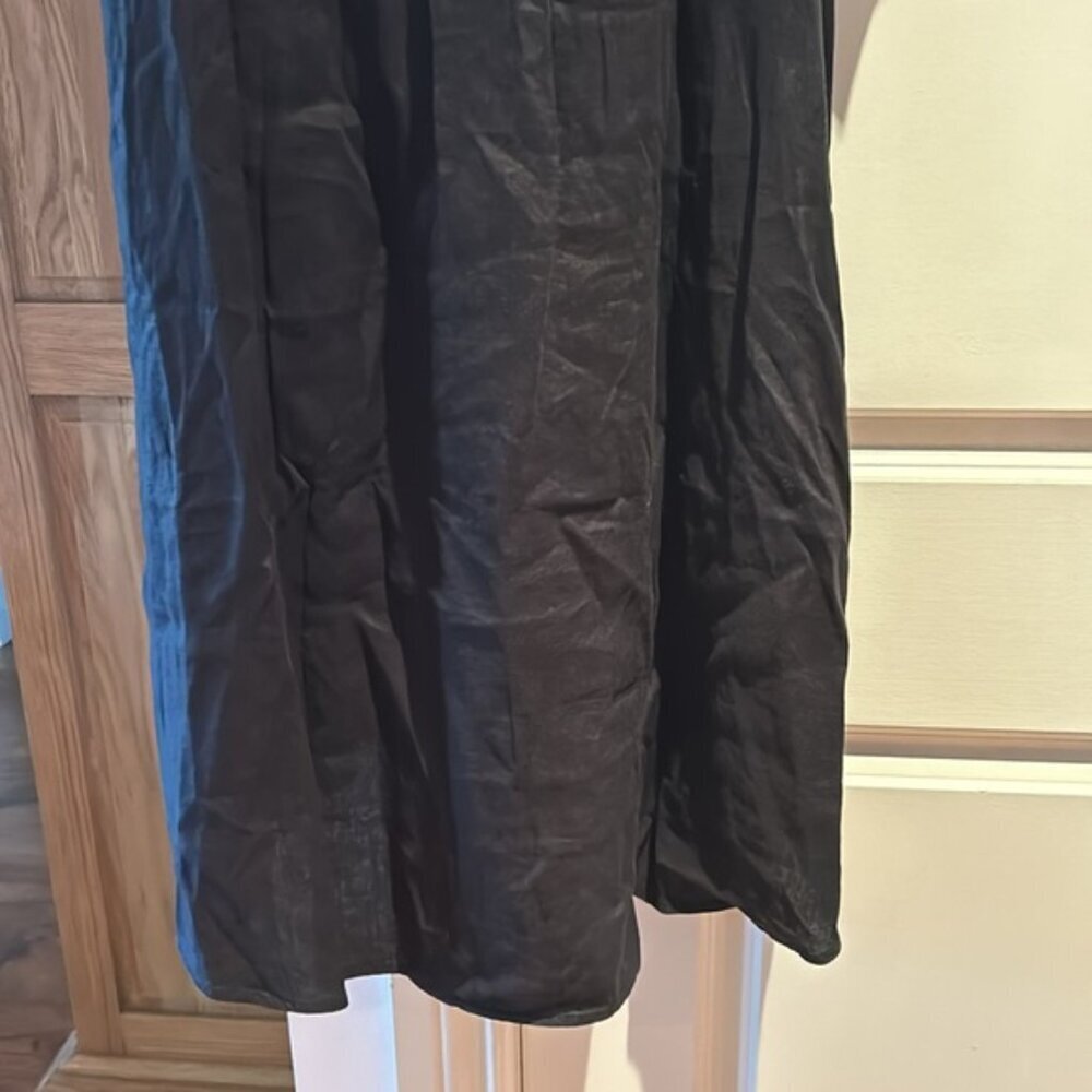 NWT EVERLANE The Daytripper Dress in Linen XS BLACK - Picture 12 of 16